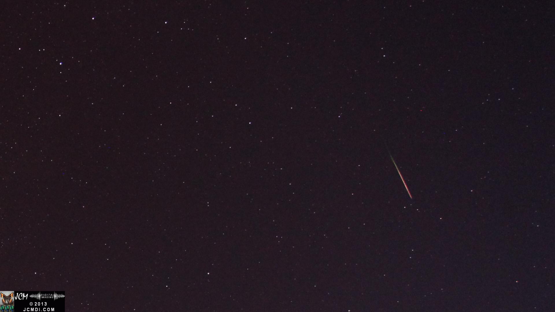 Perseid Meteors 2013